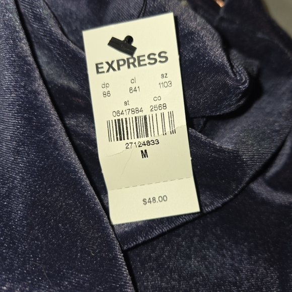 Express Women's Velveteen Sleeveless Shells - Navy, Gray, and Black - Picture 12 of 12
